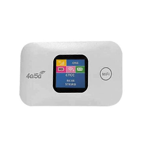 Portable 4G WiFi Routeur MiFi 150Mbps Voiture Mobile WiFi Sans Fil Hotspot Écran Couleur avec Carte Sim Sl