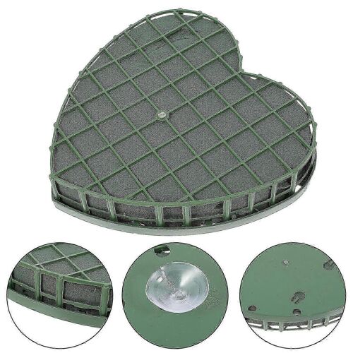 Coeur En Mousse Florale Pour Arrangement Floral Sec Et Humide,Oasis Mousse Artificielle Plante Artisanat Décor