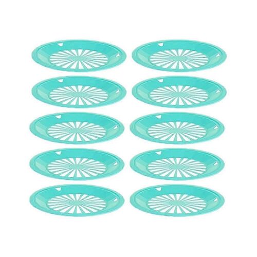 Assiette En Plastique Réutilisable Plaque De Grillade Découpe Plaque Découpée Couverts Distributeur D'assiettes En Papier Avec Mousqueton