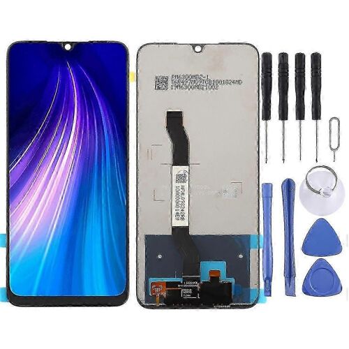 Écran D'affichage Lcd Tft Avec Écran Tactile Numériseur Remplacement Complet De L'ensemble Pour Xiaomi Redmi Note 8 - Noir
