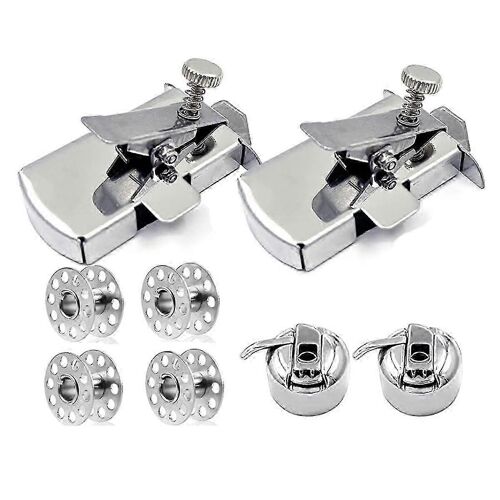 Guide De Couture Magnétique,2 Pièces Guide De Couture Magnétique Pour Machine À Coudre + 2 Pièces Bobines + 4 Pièces