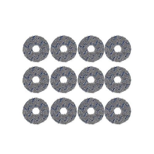 Lot de 12 lingettes lavables pour aspirateurs T10 TURBO / Deebot X1 / OMNI / X1 TURBO