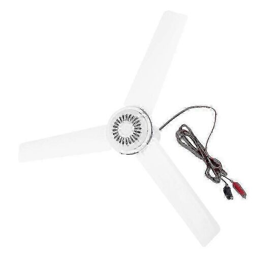 Ventilateur de plafond suspendu silencieux 12V pour tente de camping,pique-à la maison en plein air - Ventilation portable de 19,6 pouces (89 chars)