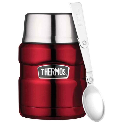 Thermos Récipient Alimentaire Stainless King, 0,47 Litre, Rouge