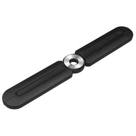 Wedo Dessous De Plat Design En Silicone, Pliable, Noir