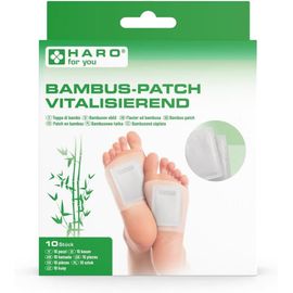 Haro Patch Détox À Base De Bambou, Plante Des Pieds, Blanc