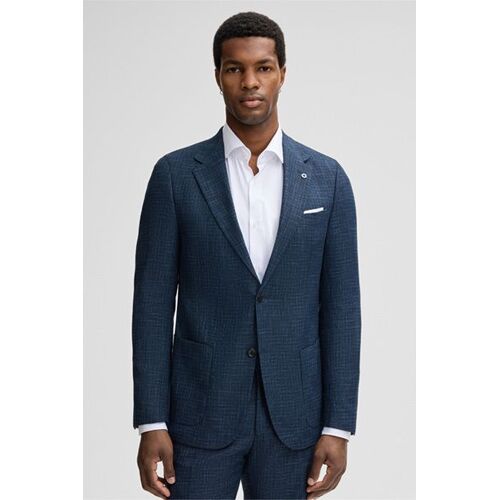 Veste De Costume Modulaire Arndt, Bleu Marine Chiné