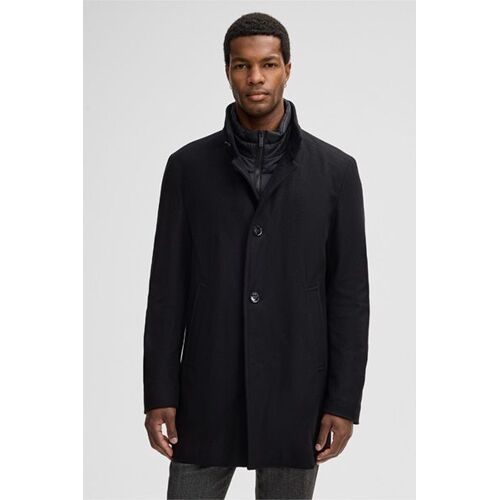 Manteau En Laine Finlay 2.0, Noir