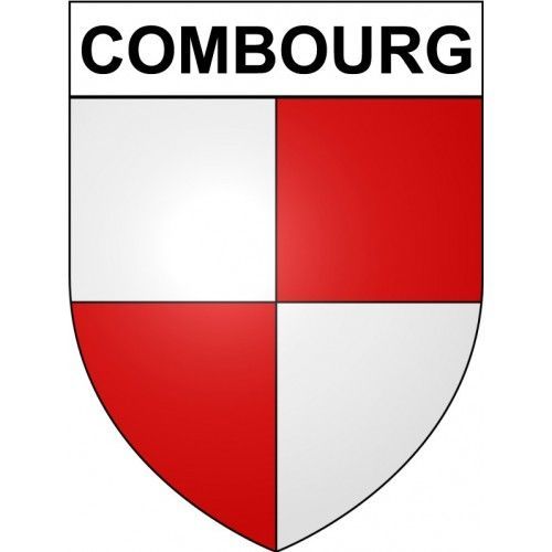 Combourg 35 Ville Stickers Blason Autocollant Adhésif - 12 Cm