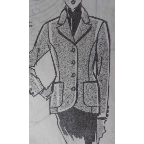 Ancien Patron Couture Veste Femme 568092/18