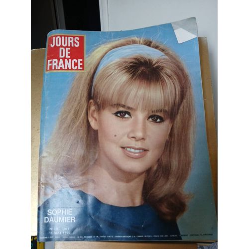 Jours De France N°548 15/05/1965 Sophie Daumier Patou Nina Ricci