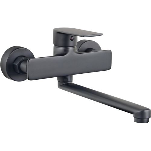 Robinet De Cuisine Mural Robinet d'Évier en ¿Laiton Pivotant à 360 Degrés, Bras Pivotant 25cm PTBB09E