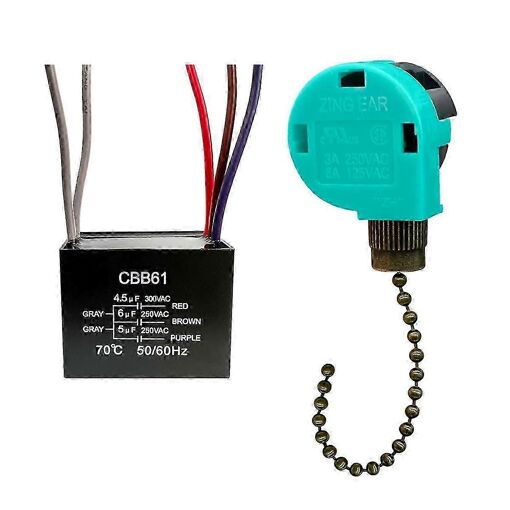 Condensateur Générateur YAMASCO 12uF CBB61 - 350V AC Pour Alternateur Diesel