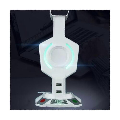 KCCPOR Internet Bar Ordinateur De Bureau Commutateur Nouveau Lumineux Intégré Jeu Écouteur Support Ordinateur Sw