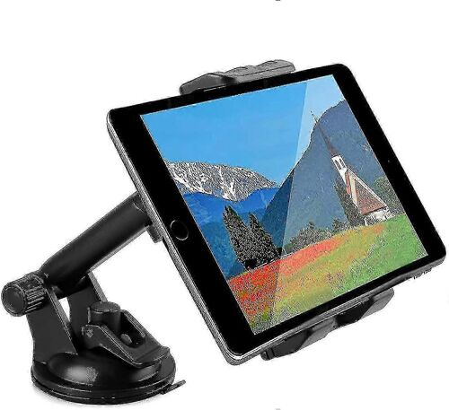 Support Universel Pour Téléphone De Voiture Et Tablette Avec Ventouse,Support De Pare-Brise De Tableau De Bord Pivotant Et Réglable À 360°