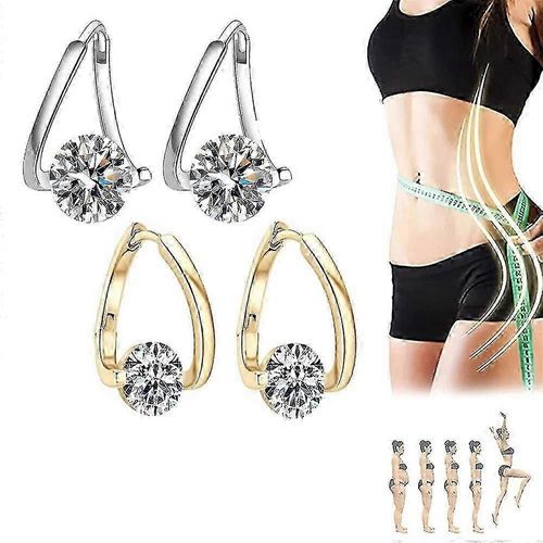 Boucles D'oreilles Germanium - Thérapie Lymphatique Or