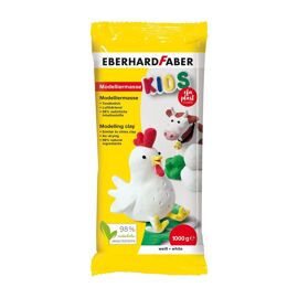 EBERHARD FABER Pâte à modeler "EFA Plast Kids", blanc