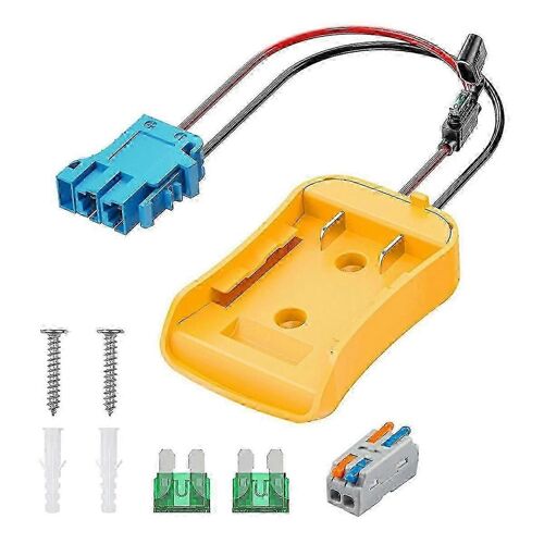 Adaptateur Power Wheel pour batterie lithium 20 V, adaptateur de batterie Peg-Perego avec connecteur de faisceau de câbles