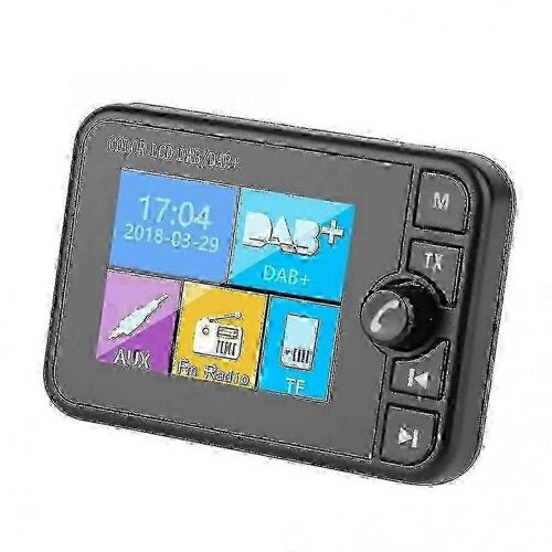 Récepteur radio DAB pour voiture, adaptateur de diffusion de signal numérique, antenne DAB+, compatible Bluetooth, transmetteur MP3 FM, nouveau js