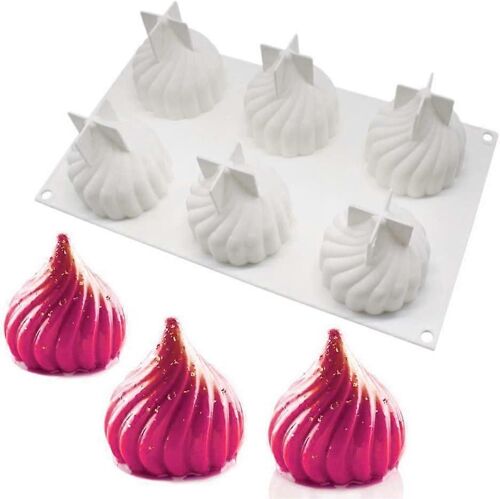Moule En Silicone 3d Pour Décoration De Gâteaux, Outils De Pâtisserie, Moules À Mousse Au Chocolat Et À La Truffe, Moule À Gâteau