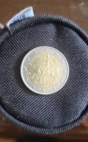 Pièces De 2 Euros Grèce Avec S Très Rare