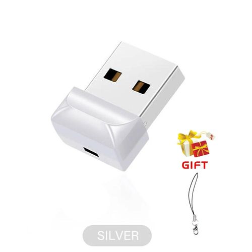 KALPZ-Super Mini Clé Usb 2.0 Ultra Fit En Métal, Mini Clé Usb 32 Go 64 Go 128 Go De Stockage, Clé Usb Pour Ordinateur Externe,128 Go,B