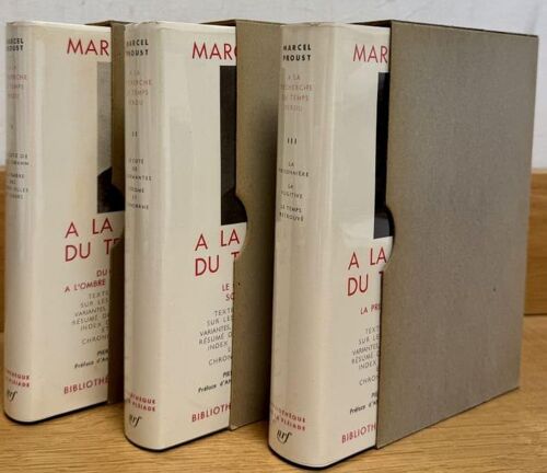 A La Recherche Du Temps Perdu. Tomes I, Ii Et Iii (Complet).