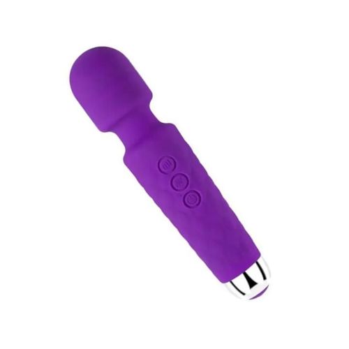 Vibromasseur Étanche Pour Femme, 8 Vitesses, 20 Fréquences De Vibration, Silicone Extrêmement Résistant.