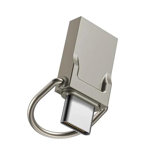 KALPZ-Uthai C12 Type-C Otg Usb3.0 Clé Usb-C Clé Usb Téléphone Intelligent Mémoire Mini Clé Usb 32Gb 64G,64 Go,Pd089-Silver