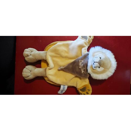 Doudou lion marionnette Baby nat