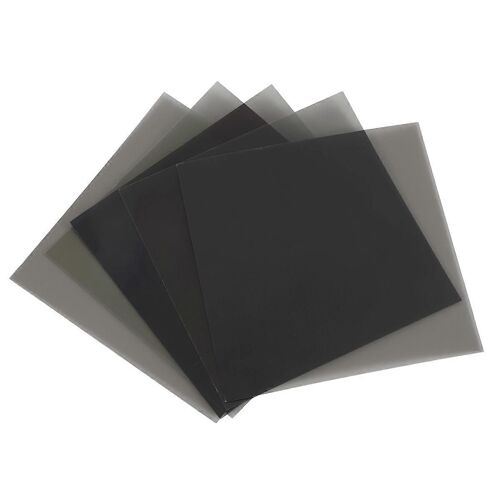 Filtre polarisant linéaire LCD/LED pour écran 10 x 10 cm,5 pièces,sans adhésif