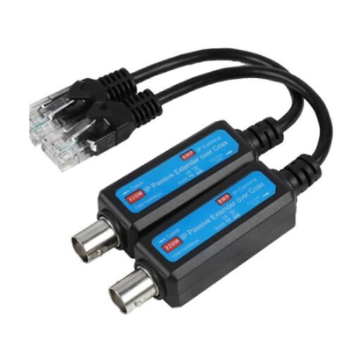 1 paire d'émetteurs-récepteurs coaxiaux passifs 1 canal pour réseau IP