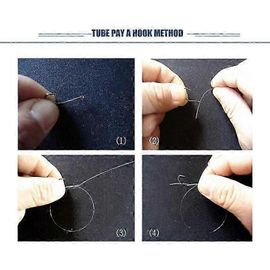 Hameçons De Pêche Barbelés En Acier À Haute Teneur En Carbone 1000pcs Pour Accessoires D'équipement De Pêche En Eau Douce D'eau Salée