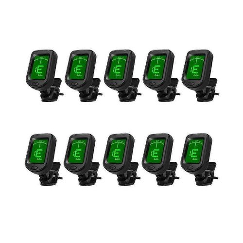 Accordeur Chromatique Multi-Instruments Pour Guitare,Violon,Guzheng,Pipa,Erhu Avec Une Prcision De 12 Tons