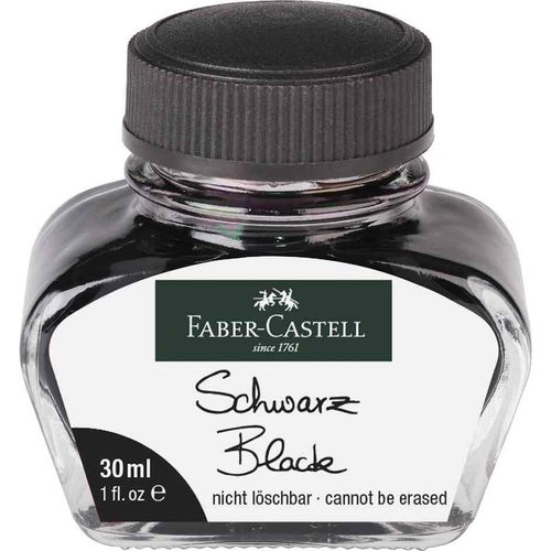 Faber-Castell Flacon D'encre, Contenu: 30 Ml, Noir