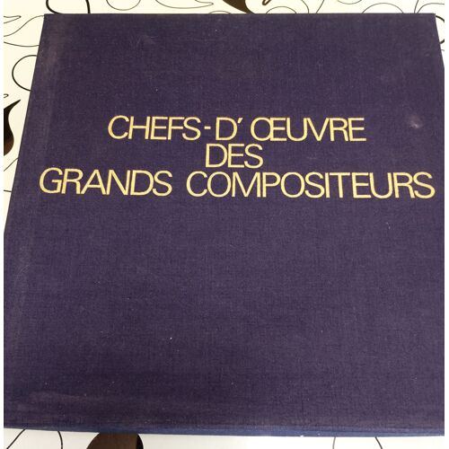 Coffret 12 Vinyles Chef-D'oeuvres Des Grands Compositeurs