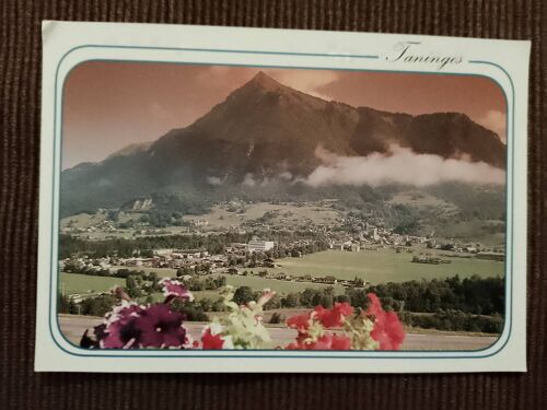Carte Postale Colorée "Tanninges En Haute Savoie"Vintage Années 90.