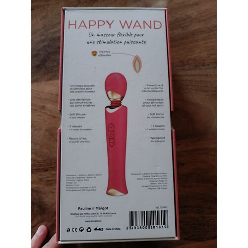 Sextoy Happy Wand Jamais Servi