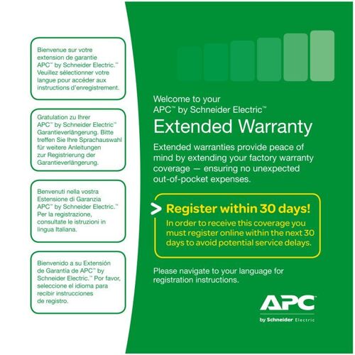 Apc Service Pack 3 Year Warranty Extension