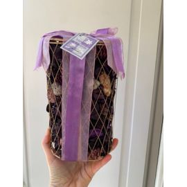 Pot pourri décoratif couleur lavande violet