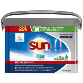 Sun Sun Pro Formula All in 1 200 Tablettes Nettoyage Pour Lave-vaisselle