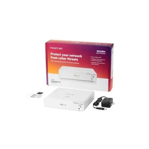 HPE Networking Instant On SG1004 - Passerelle - sécurisé - 4 ports - 1GbE