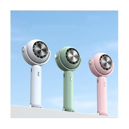 Ventilateur portatif à semi-conducteurs, rechargeable par USB, silencieux, mini ventilateur E