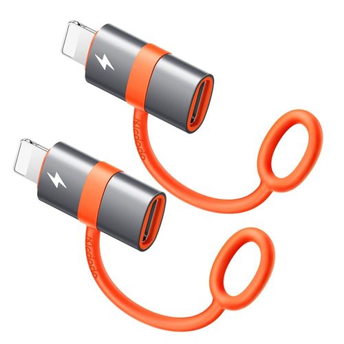Adaptateur USB C vers Lightning,Adaptateur Lightning USB C 36 W PD Charge Rapide et Transfert de données (Uniquement avec Ordinateurs,Ordinateurs Portables),Prise USB C i-OS