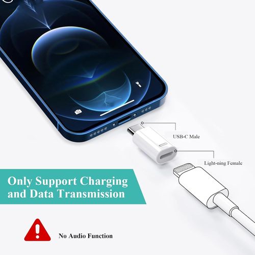 Adaptateur Lightning Vers Usb 3Pcs Adaptateur Lightning Vers Usb C Adaptateur Usb C Vers Lightning Prend En Charge La Charge Rapide Pd Et La Transmission De Données Compatible Avec Iphone 15[Z1360]