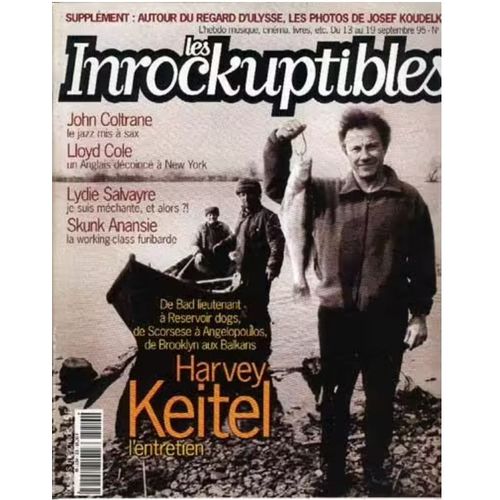 Les Inrockuptibles N° 23 _ Du 13 Au 19 Septembre 1995 _ Harvey Keitel / John Coltrane / Lloyd Cole / Lydie Salvayre / Skunk Anansie + Supplément "Autour Du Regard D'Ulysse : Theo Angelopoulos"