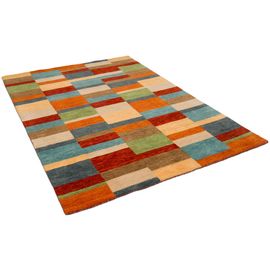 Pergamon Natur Laine Tapis Gabbeh Esta Colorée 140x200 Cm