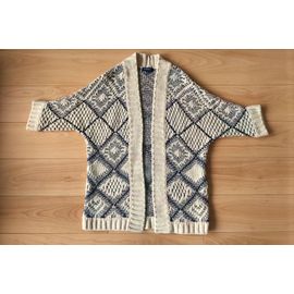 Grand Gilet Caroll Taille S