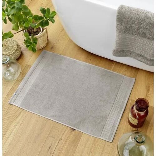 Tapis de bain coton bio Garance Argile