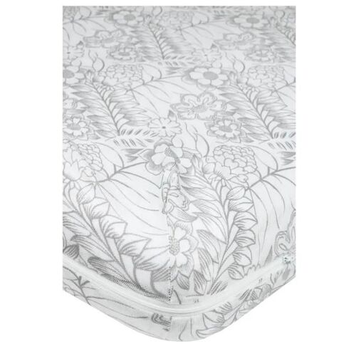 Renove Matelas - Sieste - 140 X 190 Cm - 100% Polyester - Lavable En Machine - Gris Floral